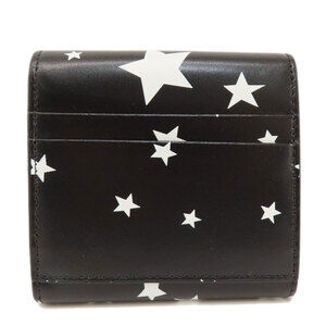 Balenciaga Motif Wallet Leather Star Bifold